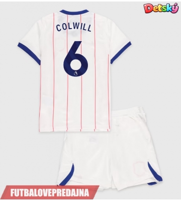 Lacne Dětský Futbalové dres Chelsea Levi Colwill #6 2026-27 Krátky Rukáv - Tretina (+ trenírky)